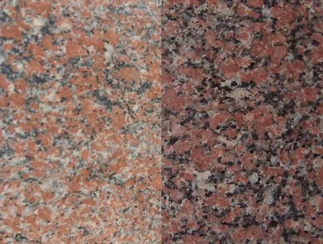 Red Aswan Light Dark granite